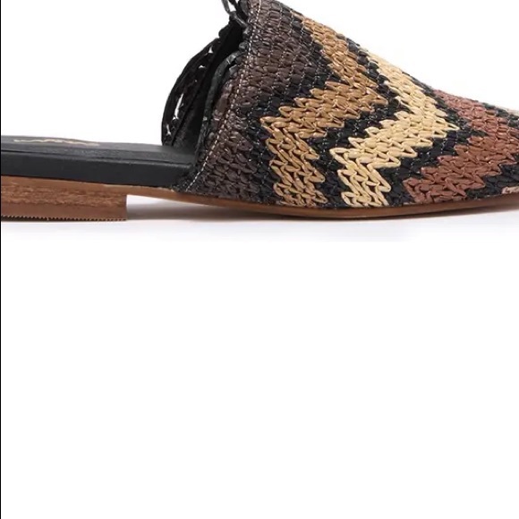 KAANAS | Providencia Chevron Mule Size 6M New - Picture 7 of 9